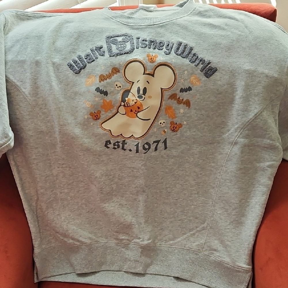 Mickey Mouse Cutie Ghost Pullover Sweatshirt for Women – Walt Disney World